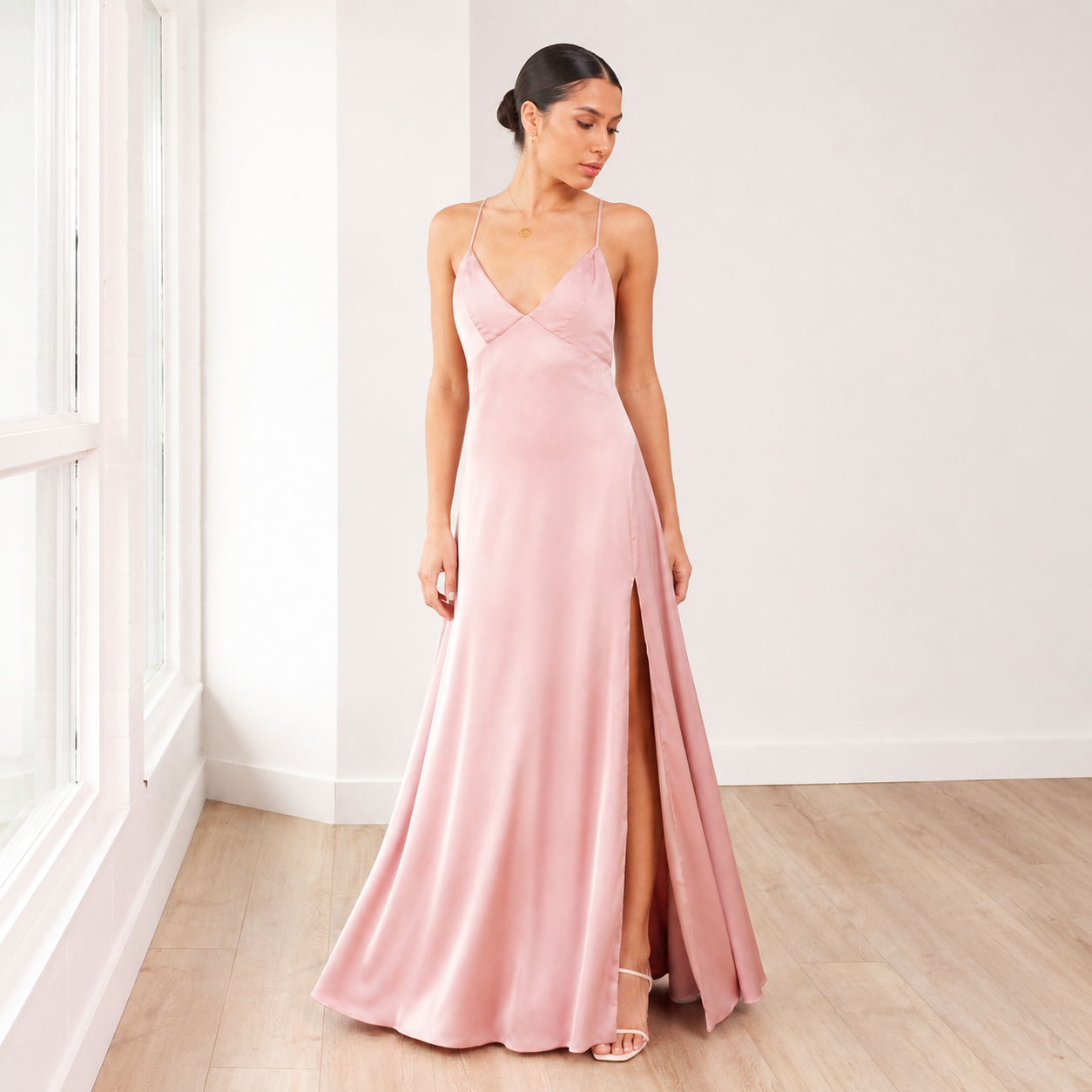 THE ROSABELLE SATIN GOWN