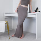 Soft Ribbed Maxi Skirt