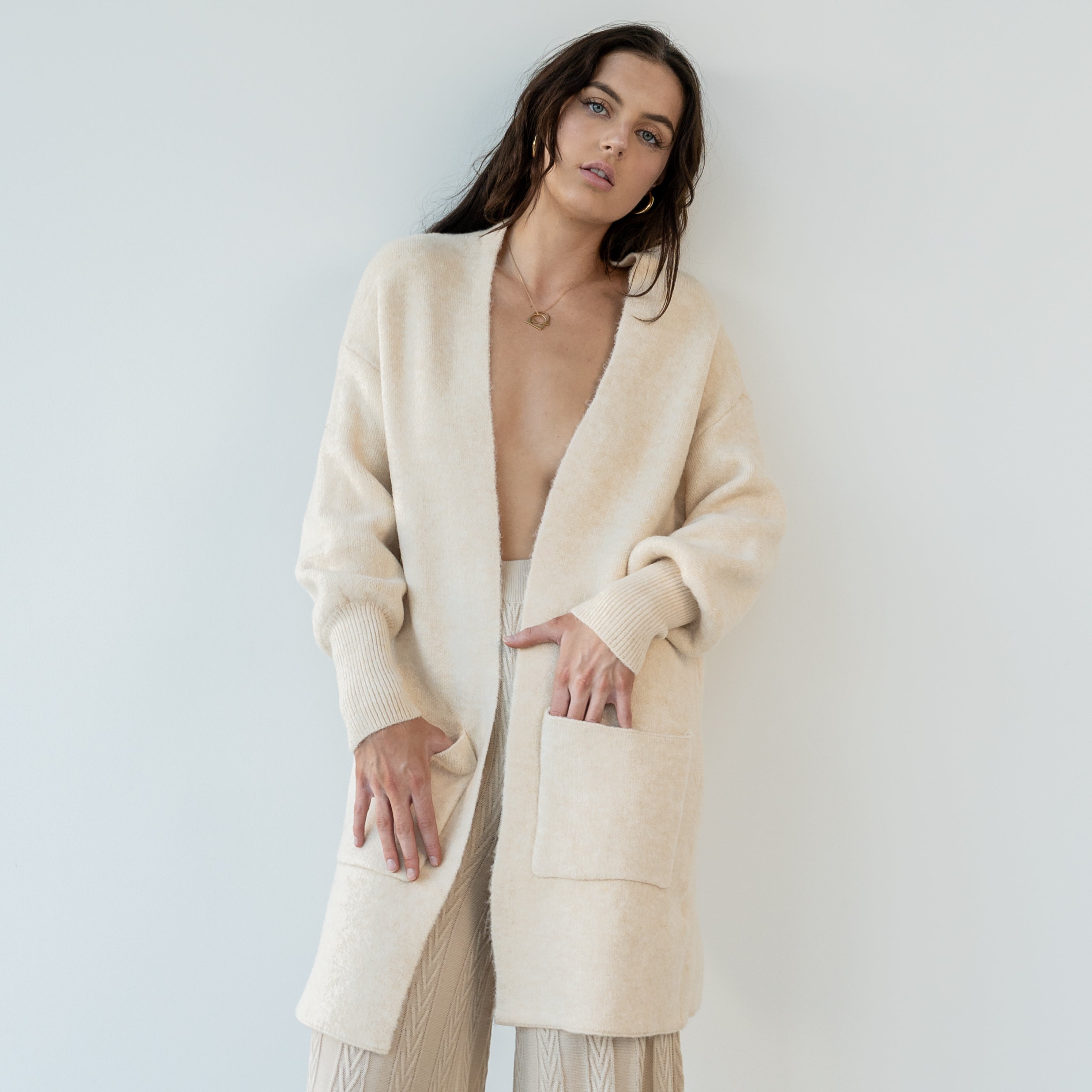 Structured Cardigan | OKAKIE