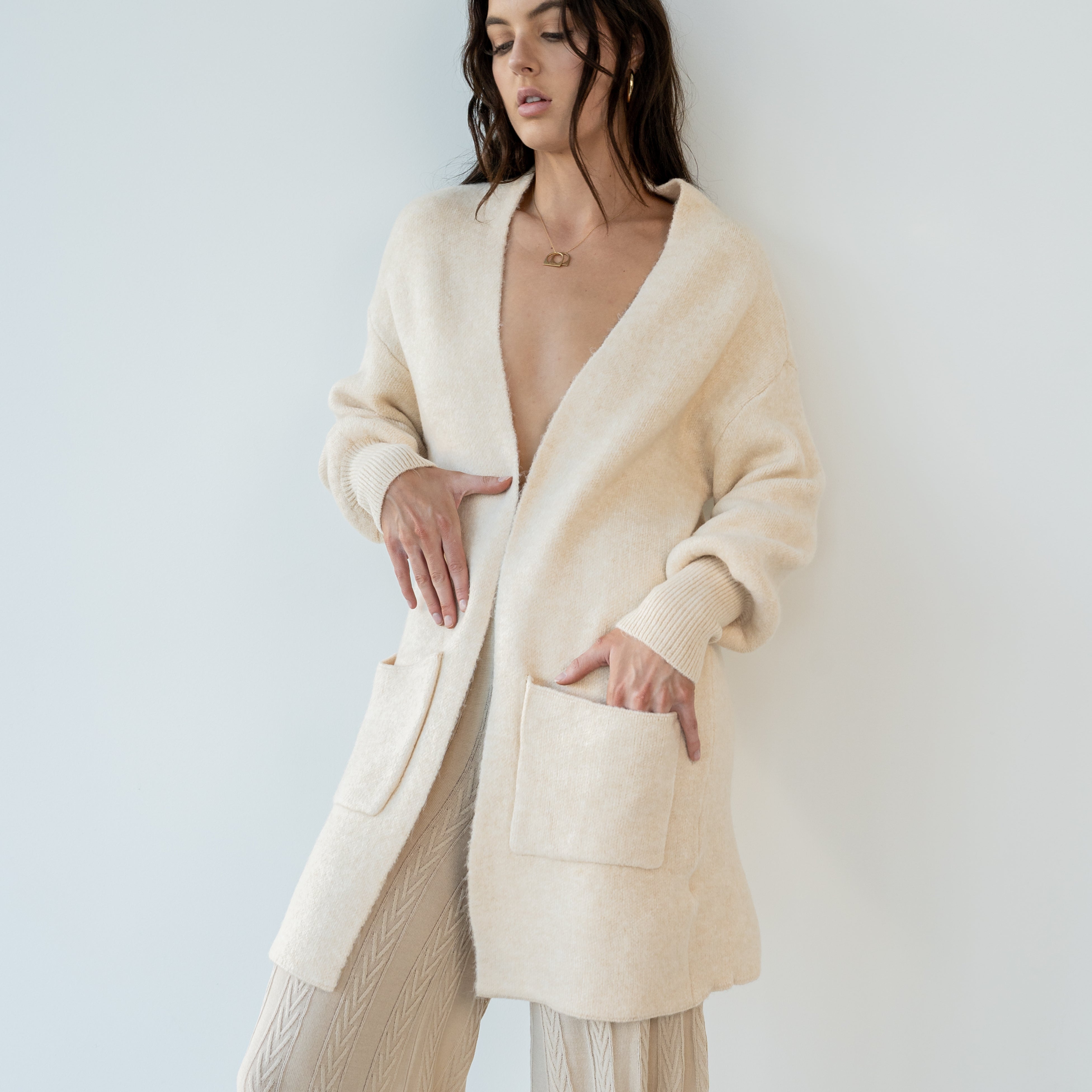 Structured Cardigan | OKAKIE