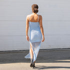 Crochet Knit Maxi Sleeveless Dress
