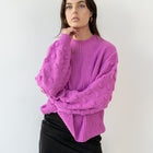 Last One - Popcorn Sleeve Sweater