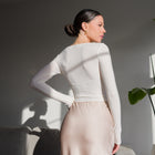 Silky Soft Knit Top in Performance Fabric