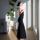 Strapless Gown With Sharp Bust