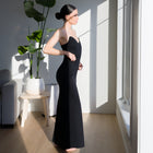 Strapless Gown With Sharp Bust