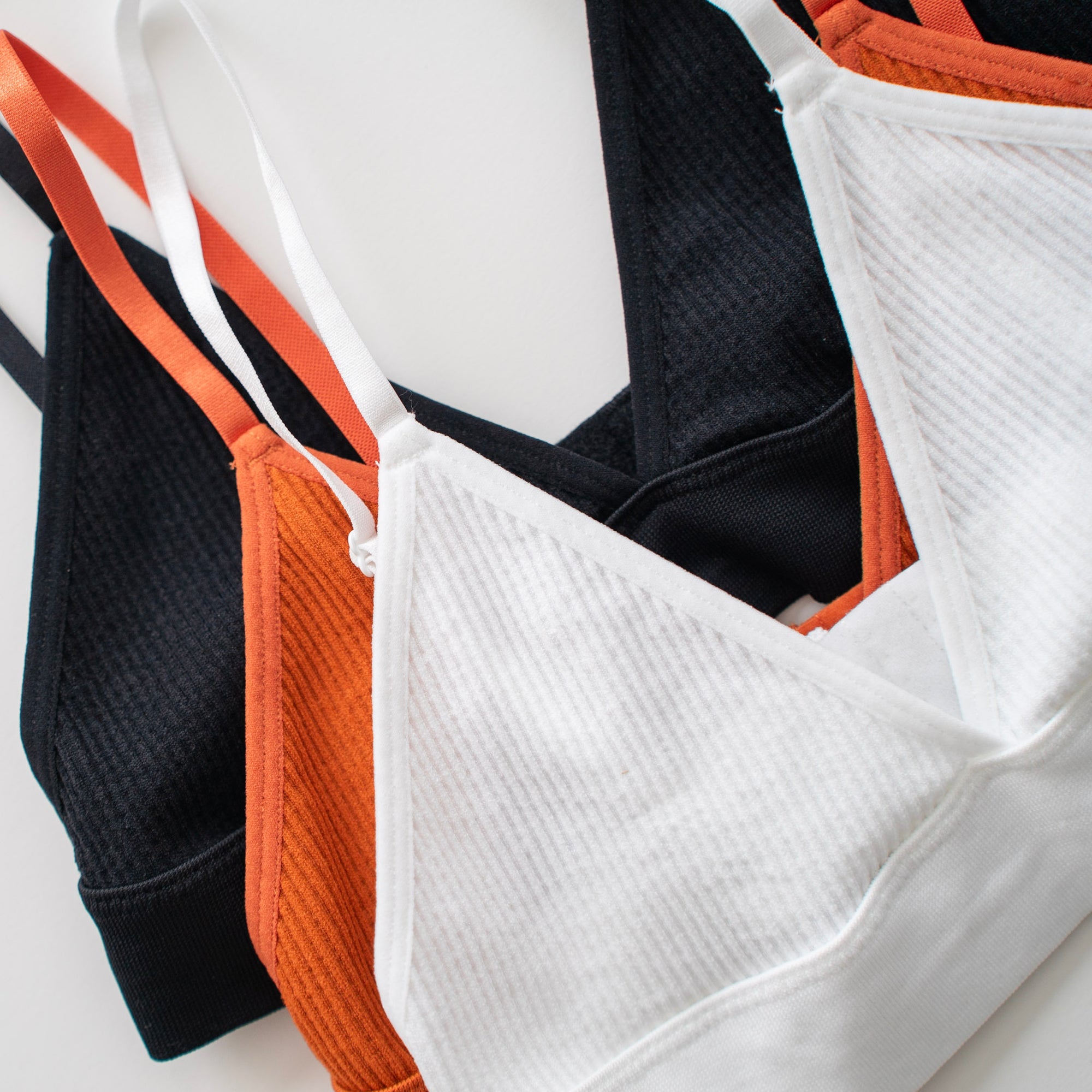 Soft, Stretchy Bralette in Waffle Knit