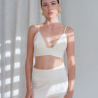 Bralette Set In Warm Knit