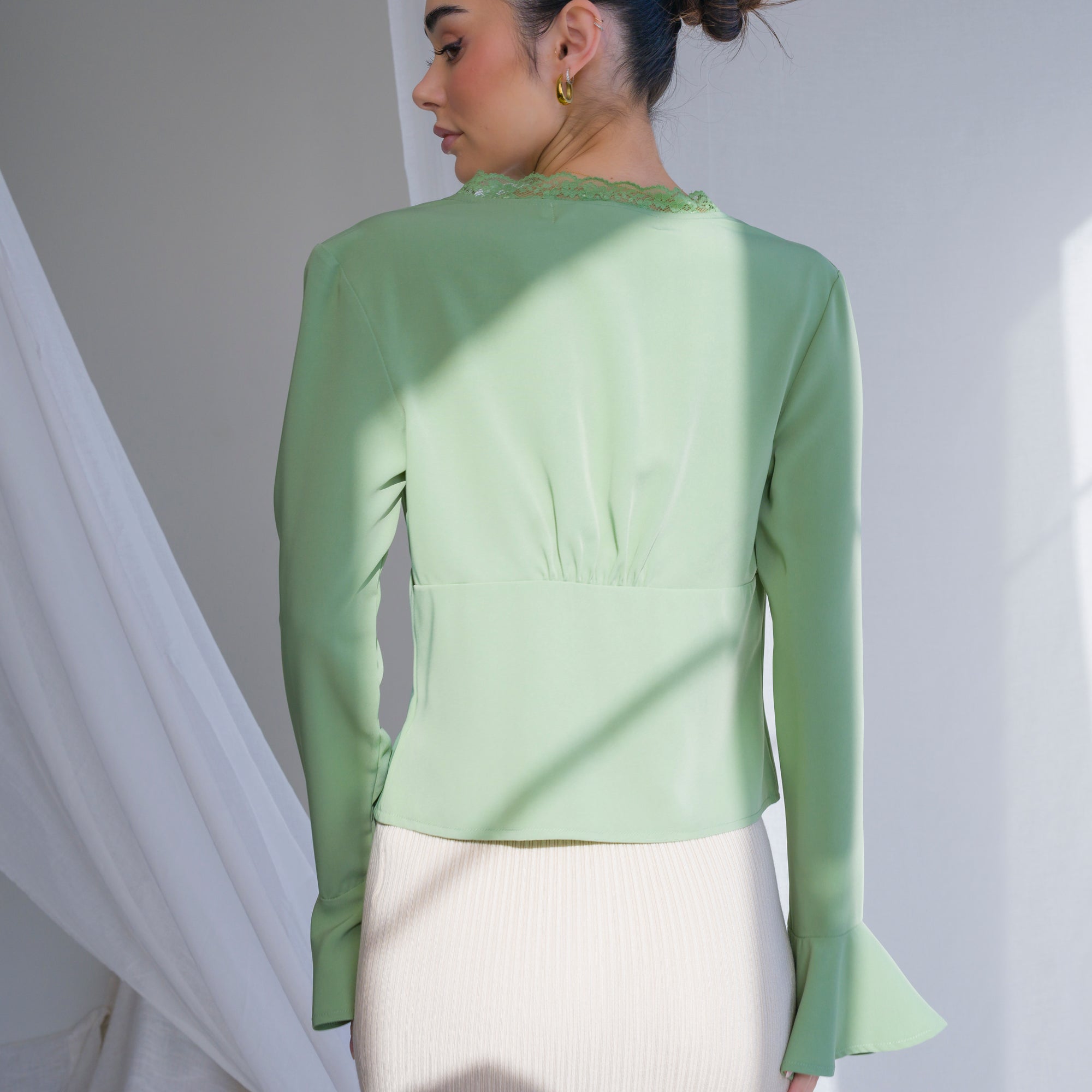 THE COLETTE LACE BLOUSE