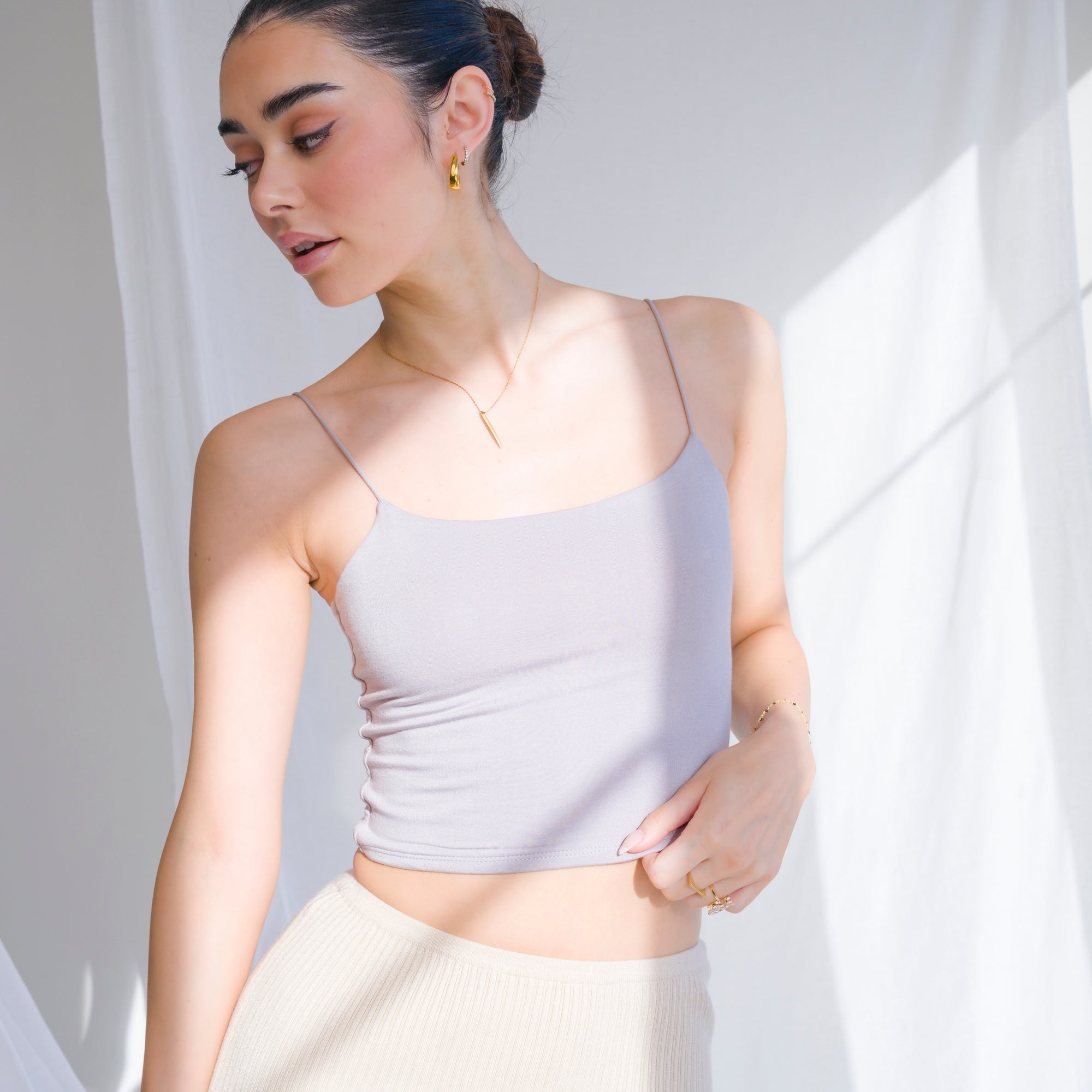 Buttery Soft Cami Comprised of Soft Modal Knit
