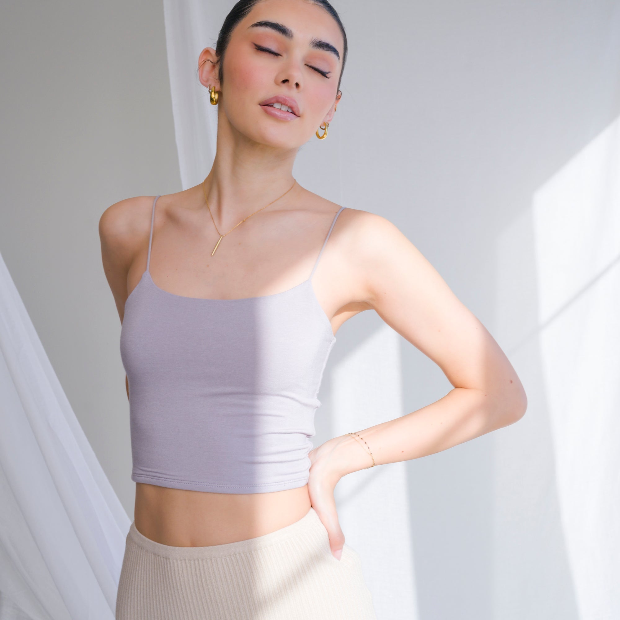 Buttery Soft Cami Comprised of Soft Modal Knit