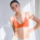 Soft, Stretchy Bralette in Waffle Knit