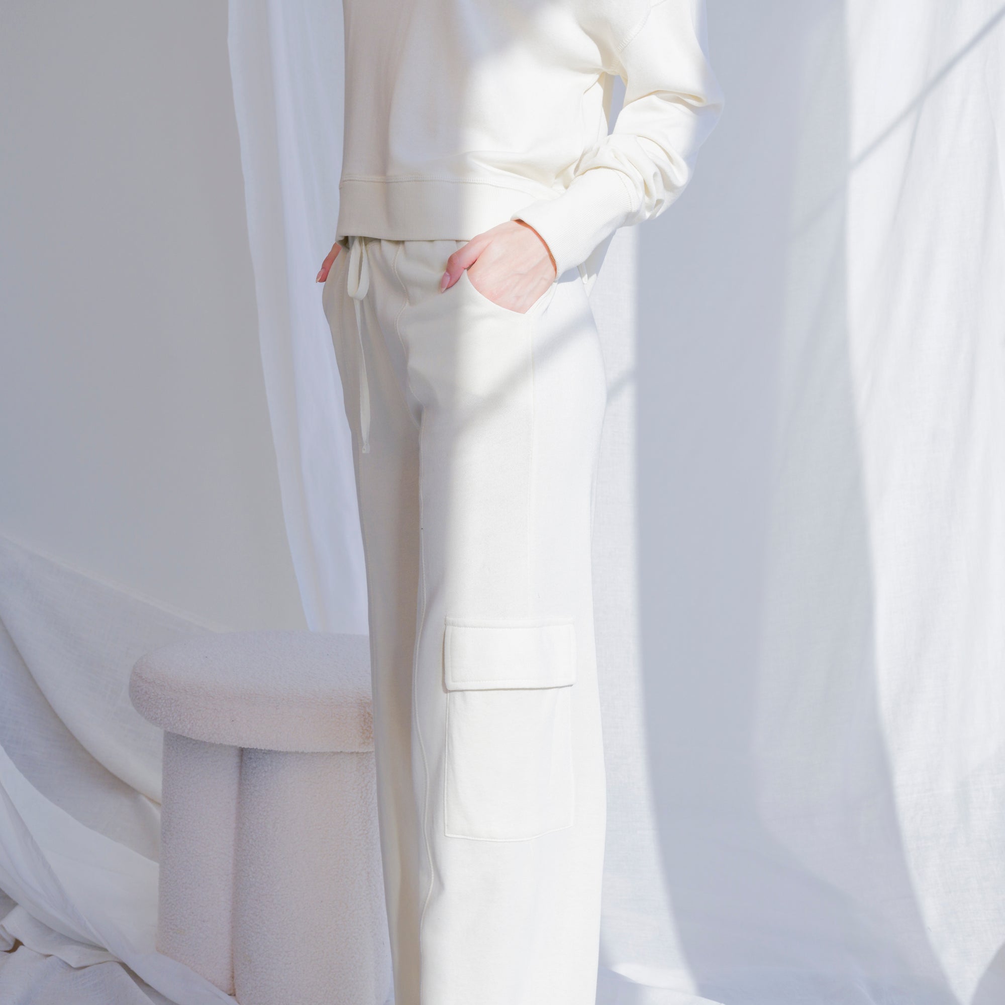 Soft Summer Lounge Set in Light-weight Knit