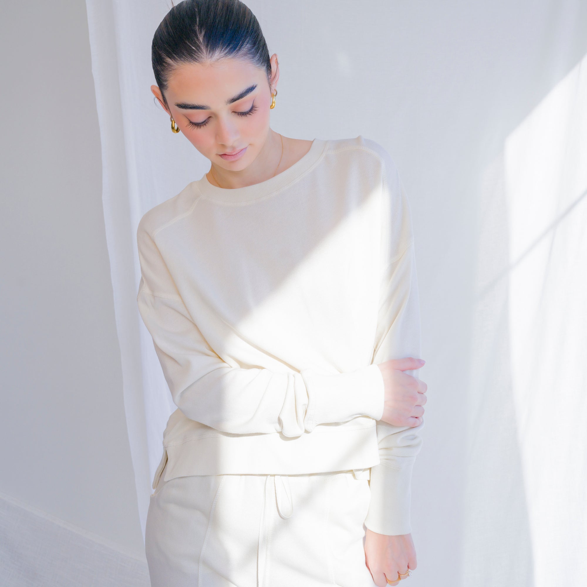 Soft Summer Lounge Set in Light-weight Knit