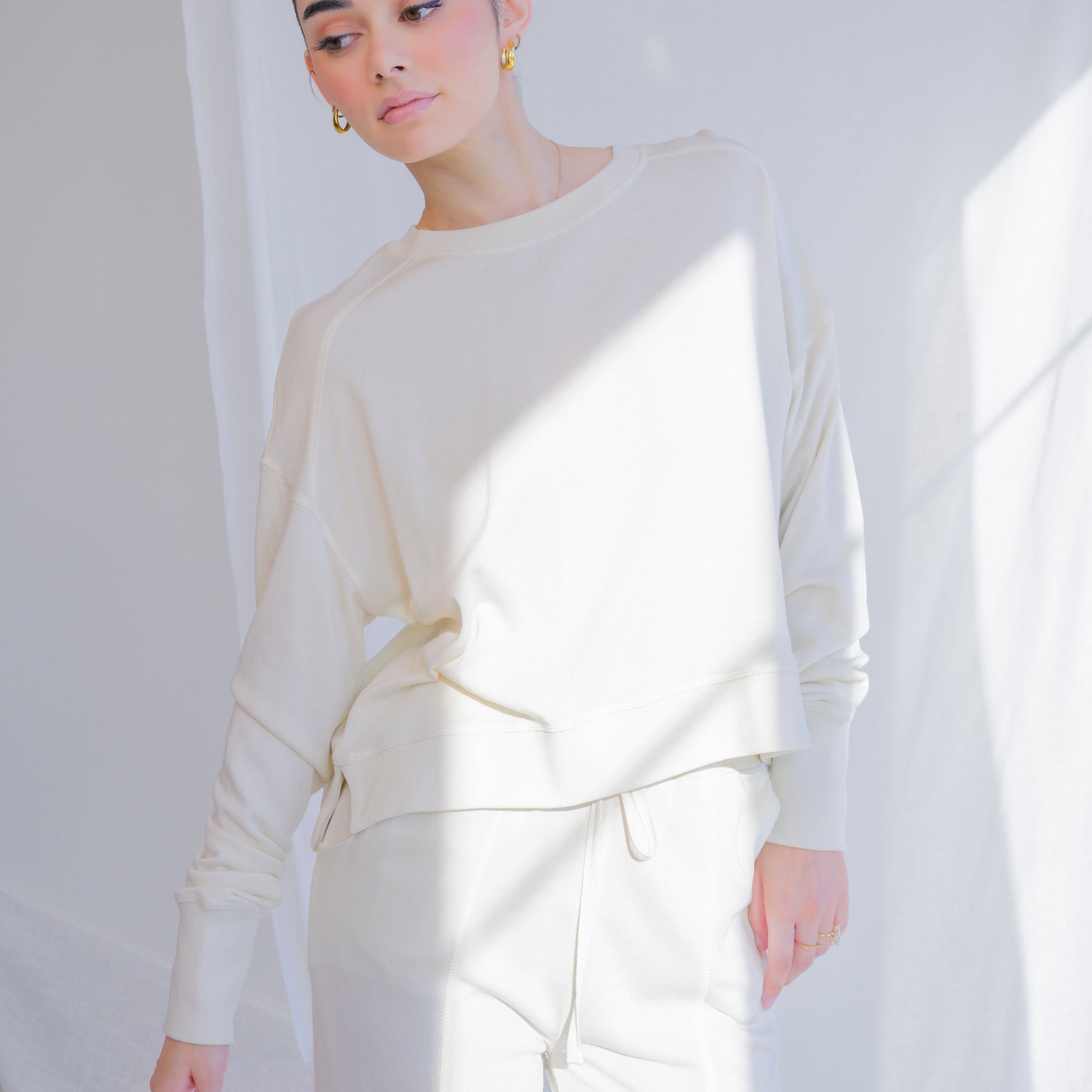 Soft Summer Lounge Set in Light-weight Knit