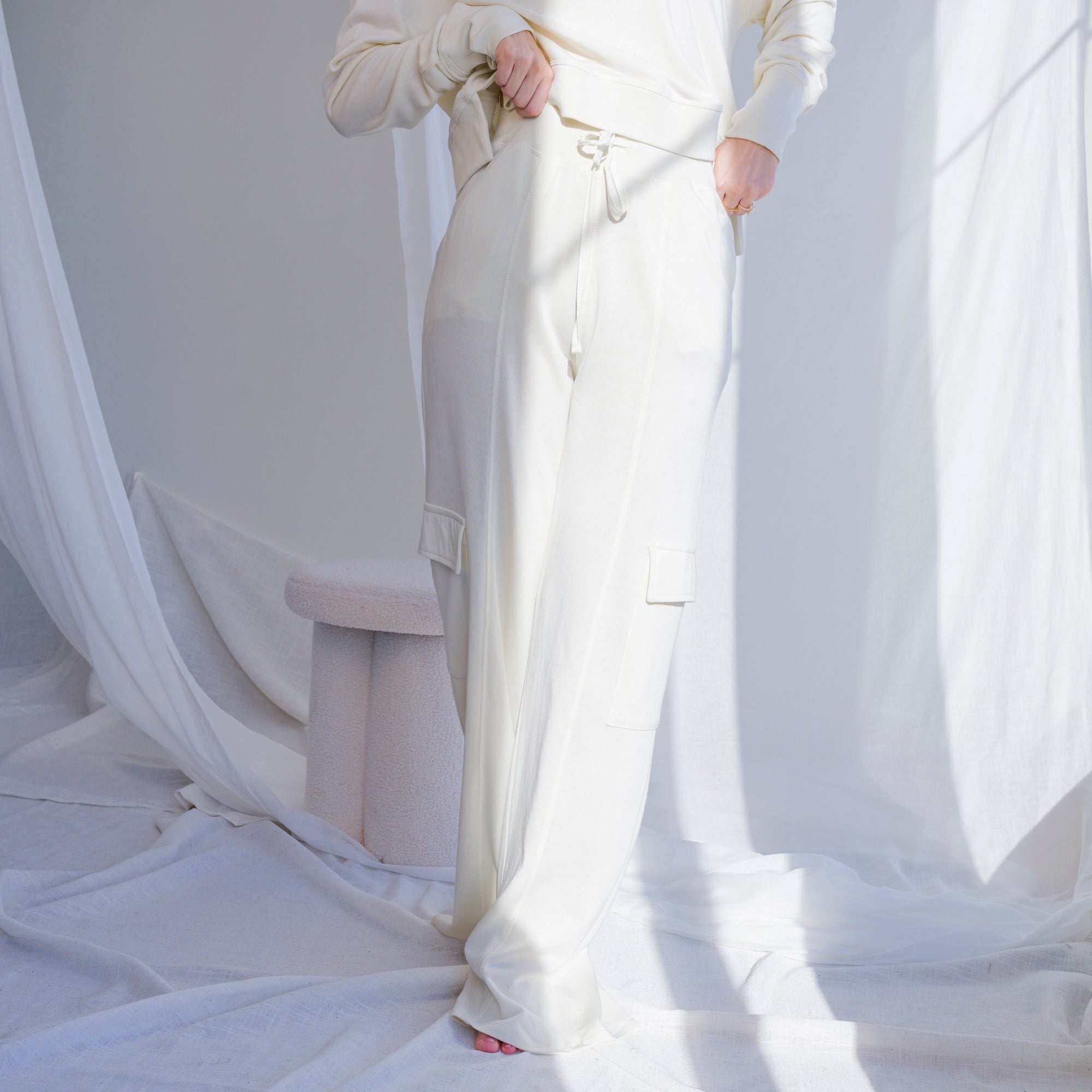Soft Summer Lounge Set in Light-weight Knit