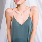 Cupro Flowy Tank Top