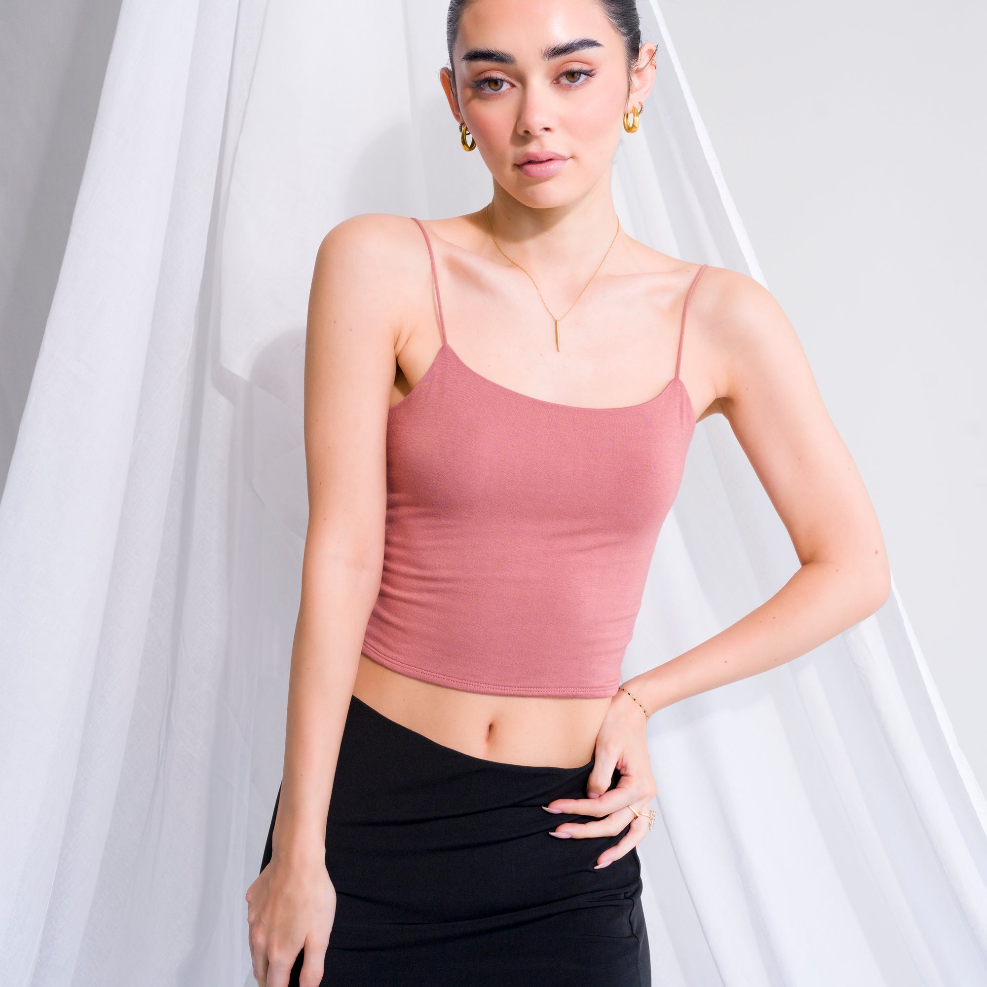 Buttery Soft Cami Comprised of Soft Modal Knit