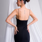Buttery Midi Dress With Slit