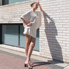 Heavy Weight Cocoon Top in Soft Modal