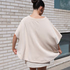 Heavy Weight Cocoon Top in Soft Modal