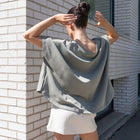 Heavy Weight Cocoon Top in Soft Modal