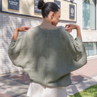 Italian Linen Blouse in Sage