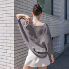 Italian Linen Blouse in Taupe