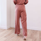 THE AURELIA SATIN TROUSER SET