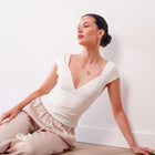THE VALÉRA SCULPT KNIT TOP