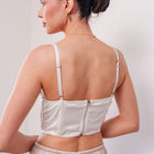 THE MELODIE SATIN CORSET TOP