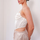 THE MELODIE SATIN CORSET TOP
