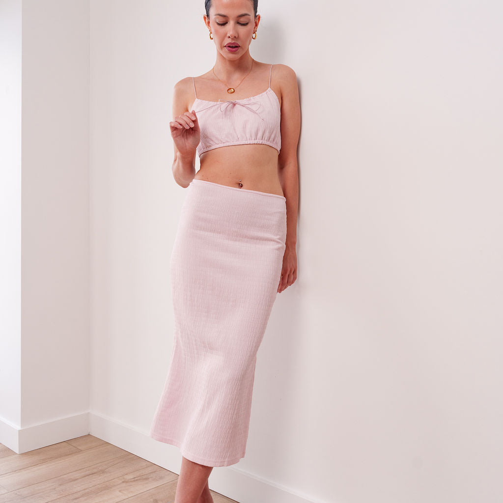 THE ÉLIA TEXTURED POPLIN SET