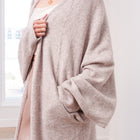THE ÉTOILE DRAPED LONG CARDIGAN