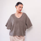 THE LYSÉA LINEN BLOUSE