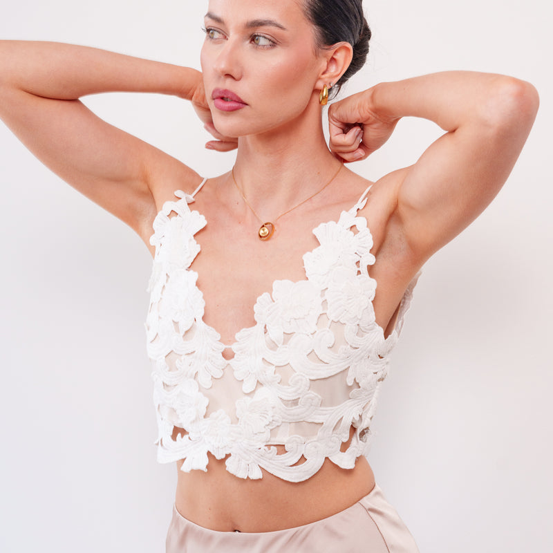 THE AURELIA LACE BUSTIER