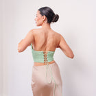THE ISOLDE MESH CORSET TOP