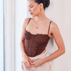 THE ARDÉLLE LACE CORSET TOP