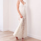 THE ARLA LACE MAXI DRESS & BODYSUIT SET -