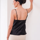 THE NOIRÉ COWL SATIN CAMISOLE