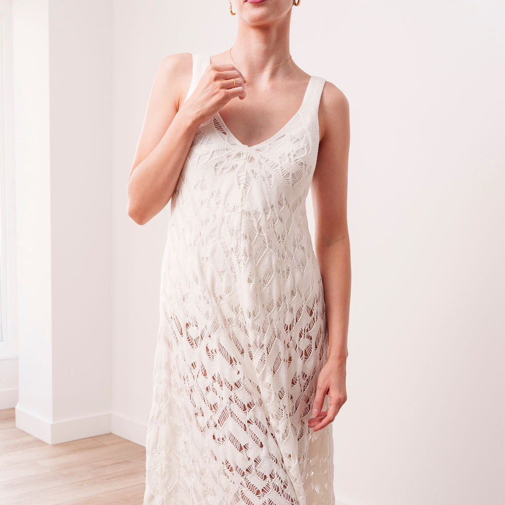 THE ARLA LACE MAXI DRESS & BODYSUIT SET -