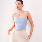 THE ISOLDE MESH CORSET TOP