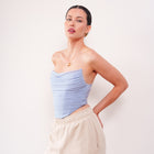 THE ISOLDE MESH CORSET TOP