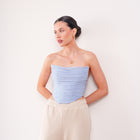 THE ISOLDE MESH CORSET TOP