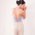 THE ISOLDE MESH CORSET TOP
