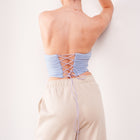 THE ISOLDE MESH CORSET TOP