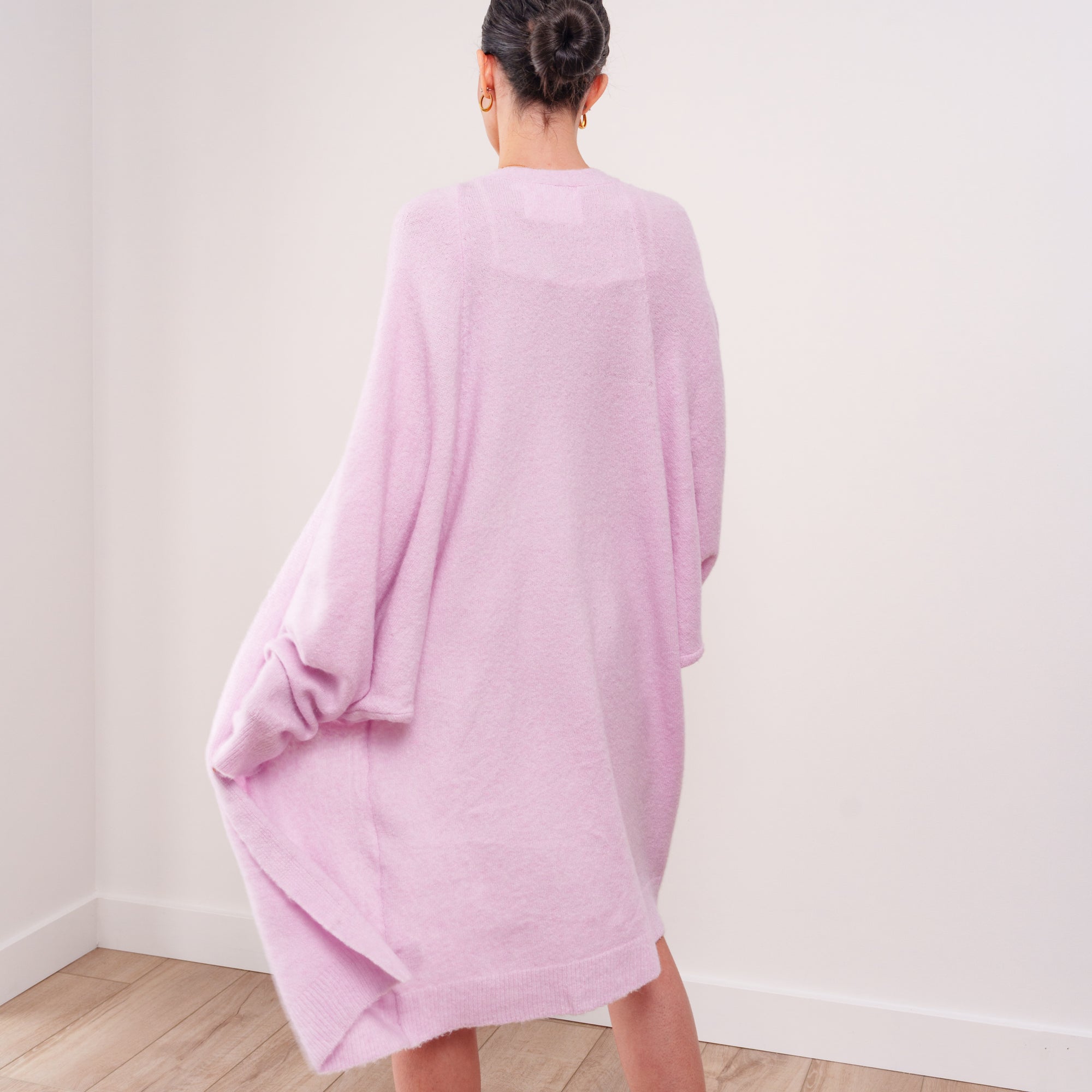 THE ÉTOILE DRAPED LONG CARDIGAN