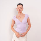 THE VALÉRA SCULPT KNIT TOP