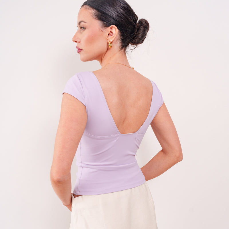 THE VALÉRA SCULPT KNIT TOP