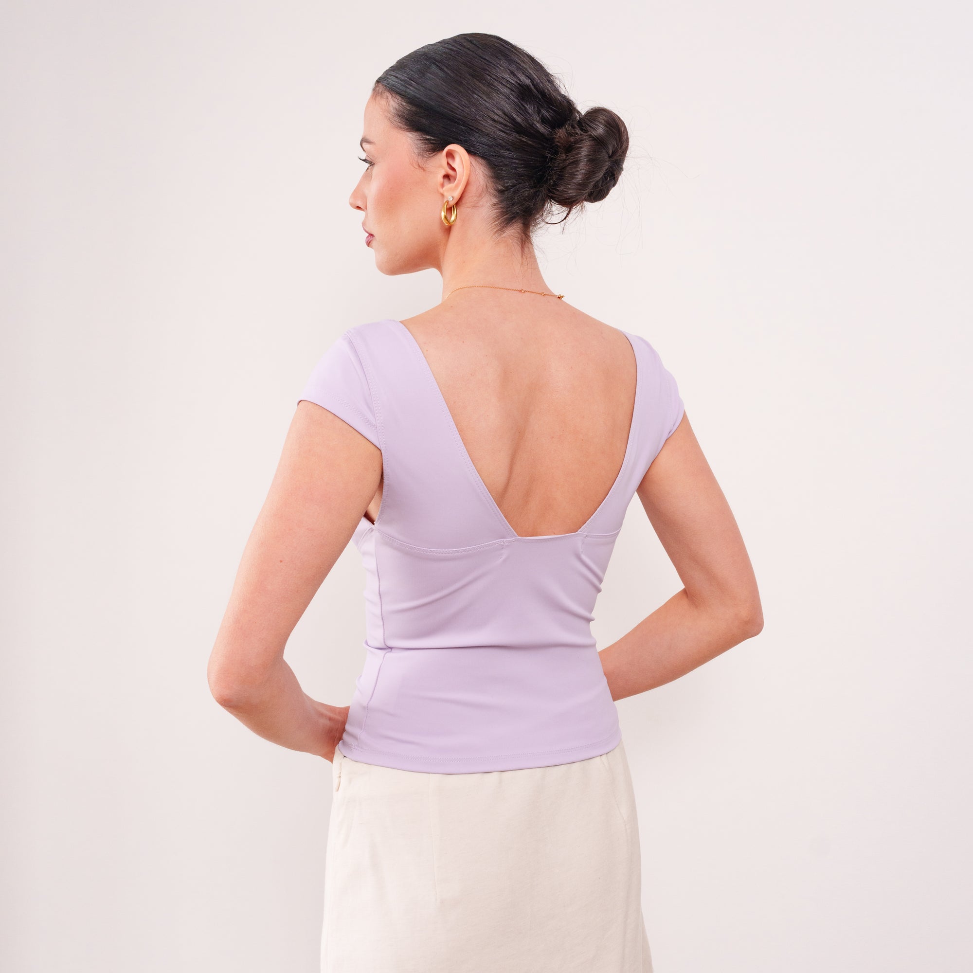 THE VALÉRA SCULPT KNIT TOP