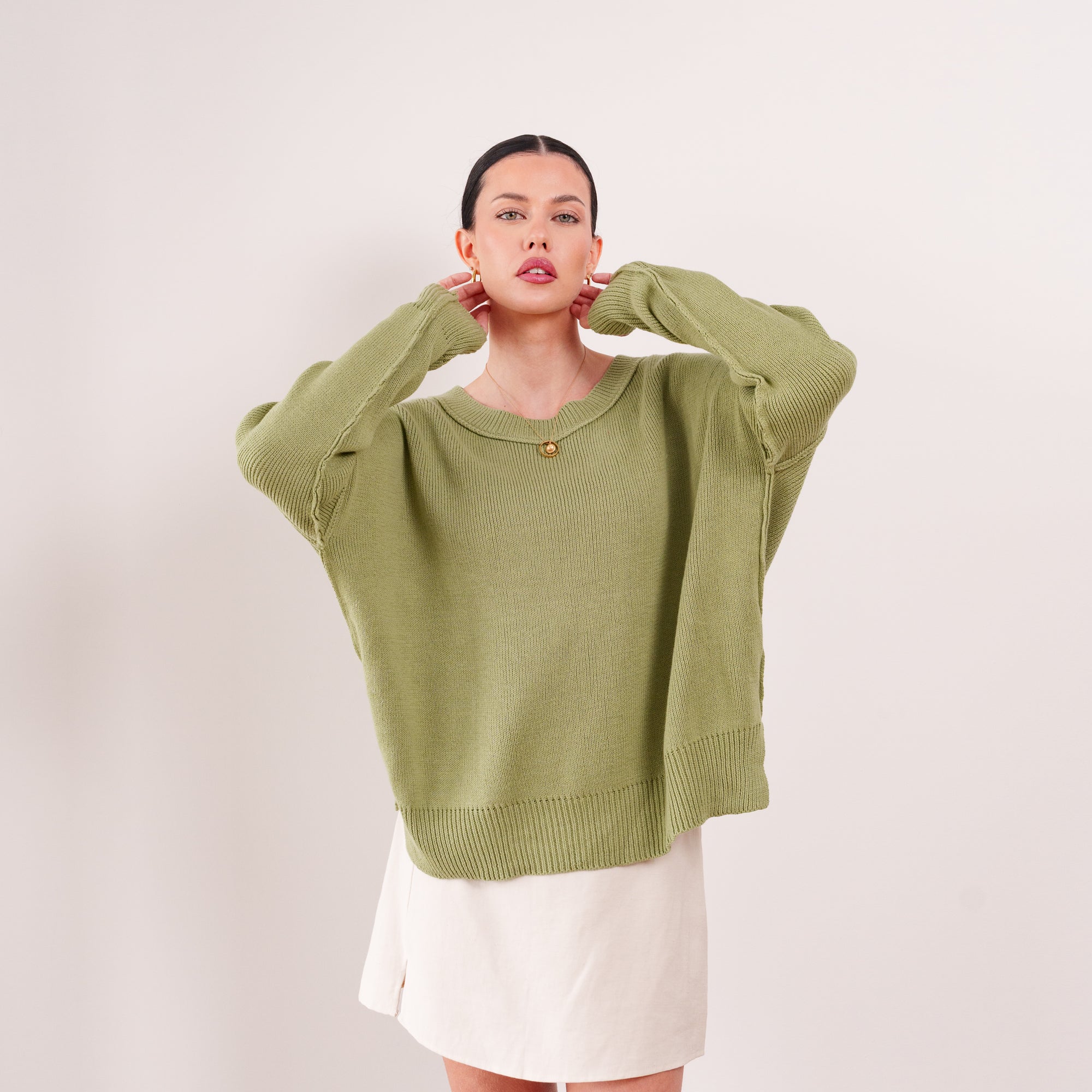 THE ARDÈNE BOYFRIEND KNIT SWEATER